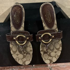 COACH sandals